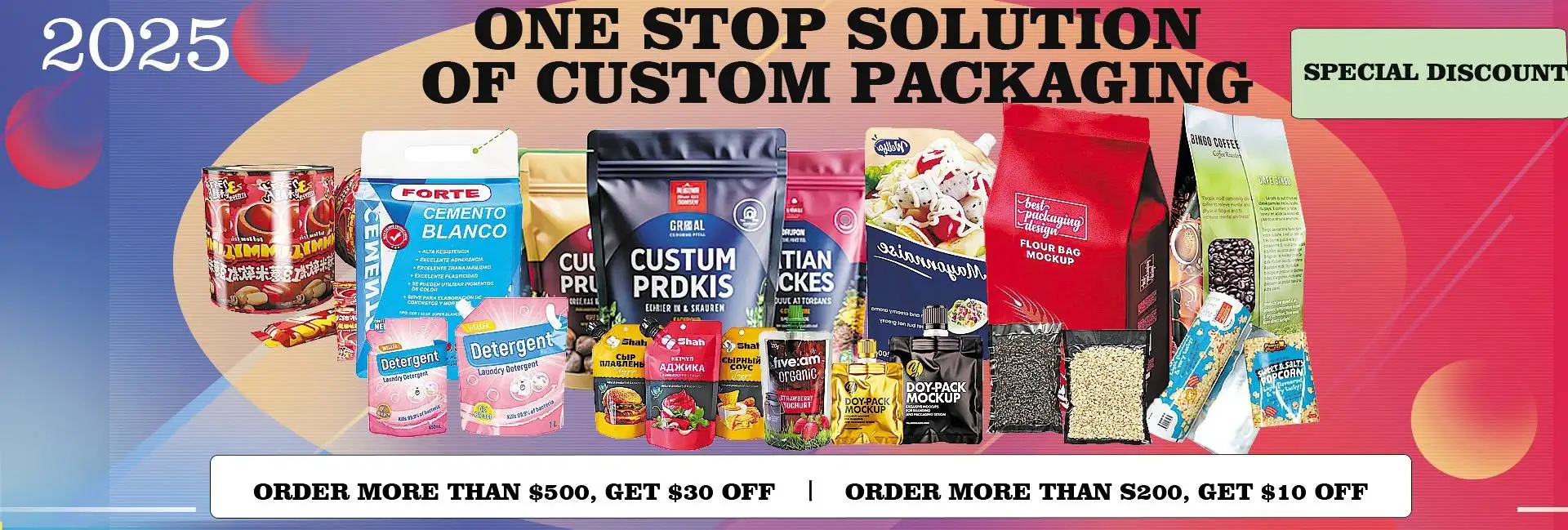 Resealable zipper bag for dry food storage