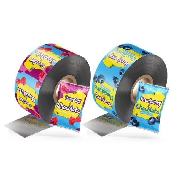 High Quality Laminated Candy Packaging Film | Custom Printed Food Grade Roll Film for Candy Wrapping - 图片 3