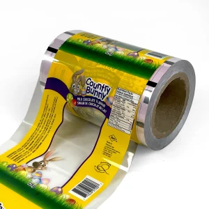 Candy and chocolate packaging roll film