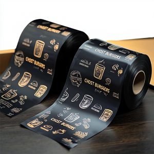 Custom printed sachet roll stock film for food and cosmetics